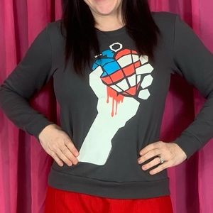 Green Day American Idiot logo crew